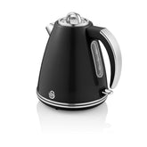 Swan Retro Jug Elektrikli Su Isıtıcısı Kettle 1.5 Litre 3000 w Siyah